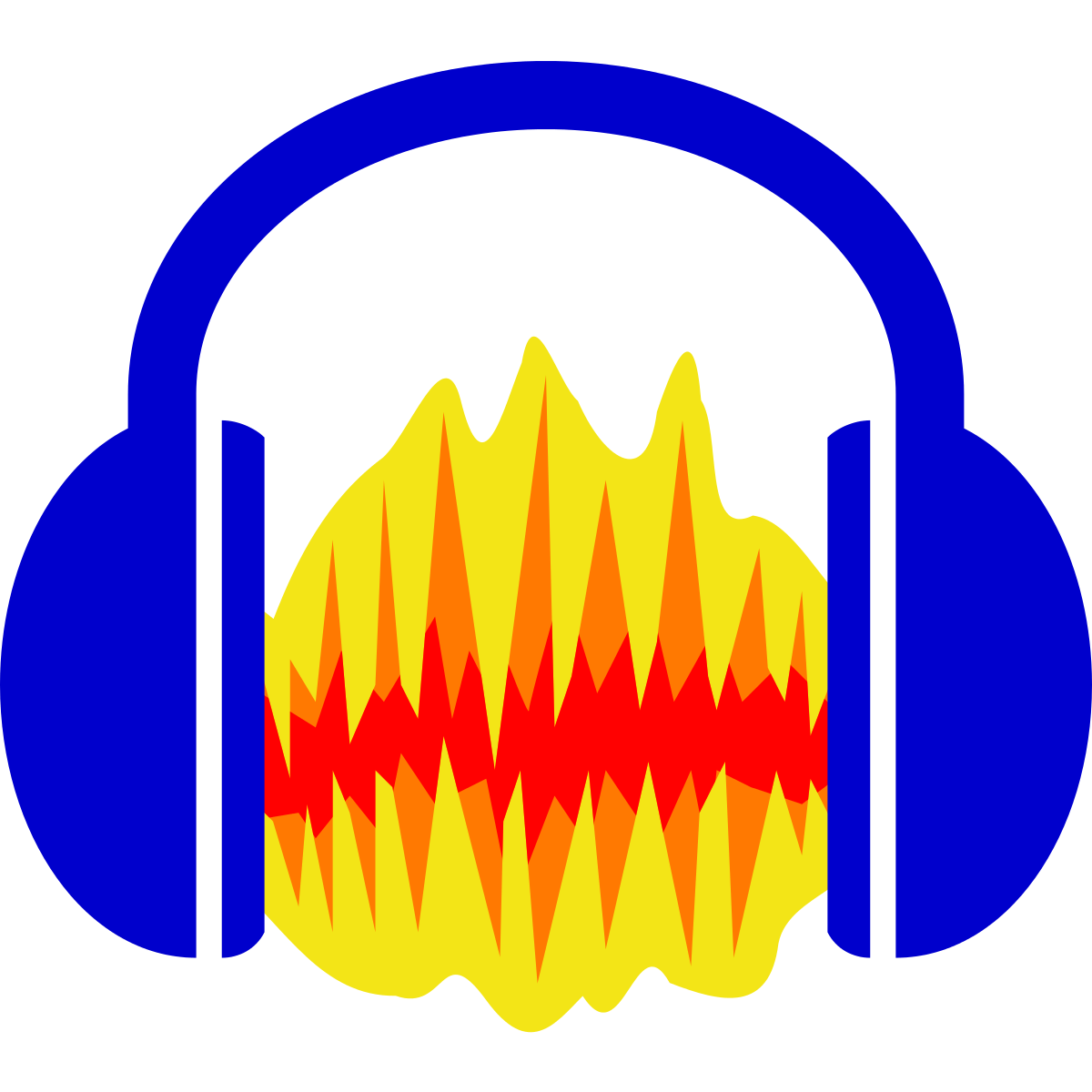 Logo of Audacity application