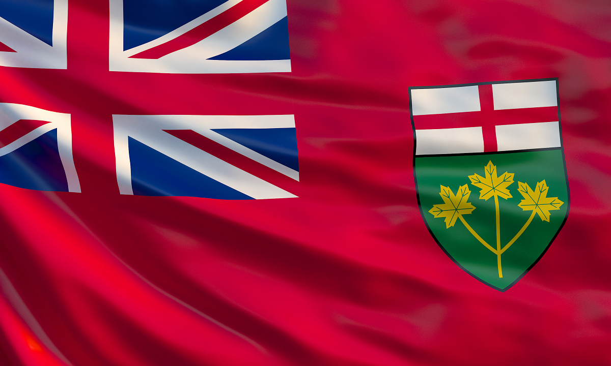 Ontario flag