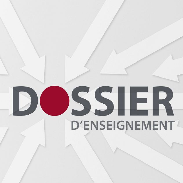Image avec plusieurs flèches venant de différentes directions pointant vers la lettre O en rouge du mot dossier Image avec plusieurs flèches venant de différentes directions pointant vers la lettre O en rouge du mot dossier