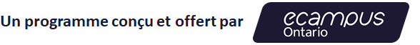 Un programme conçu et offert par eCampusOntario